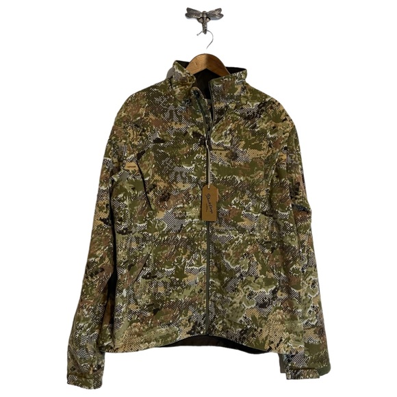 Duck Camp Other - NEW Duck Camp Midland Camo Vantage 3L Fleece Full Zip Jacket Men's Size L NWT